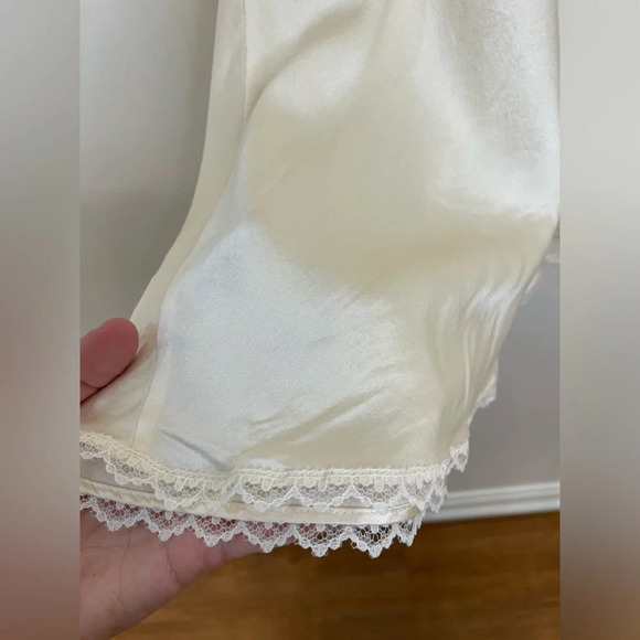 Vintage Victoria Secret Silk|| Camisole Lingerie Baby Doll Open Blouse. - Picture 5 of 10